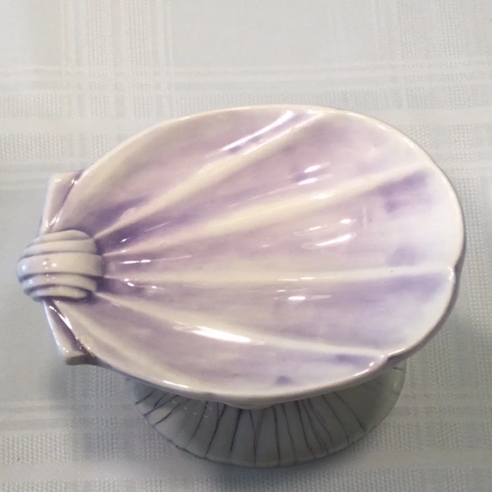 Ceramic Soap Dish Dolphin w/ Naked Girl​